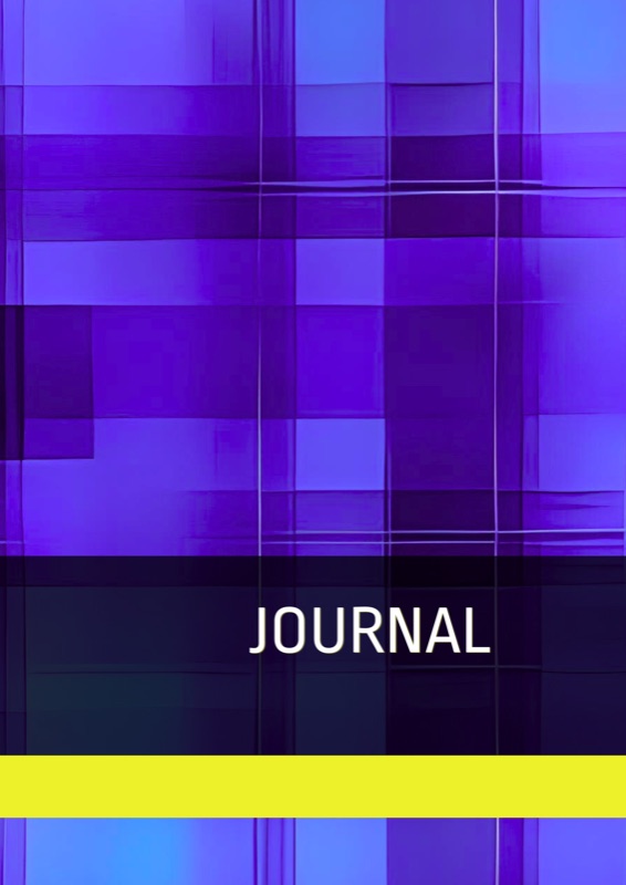 Cover danuvius Journal A4 Blau